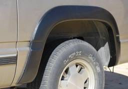 Chevrolet Suburban Prestige Rear Pair SX Street Style Textured Fender Flare Set - SX101TB