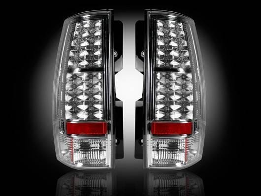 GMC Denali Recon LED Taillights - Clear Lens - 264174CL