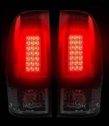 Recon LED Taillights with Dark Red Smoked Lens - 264172RBK