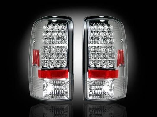 Chevrolet Suburban Recon LED Taillights - Clear Lens - 264177CL