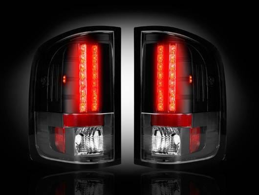 Chevrolet Silverado Recon LED Taillights - Smoked Lens - 264175BK thumbnail 2