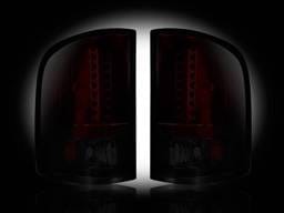 Chevrolet Silverado Recon LED Taillights - Dark Red Smoked Lens - 264175RBK