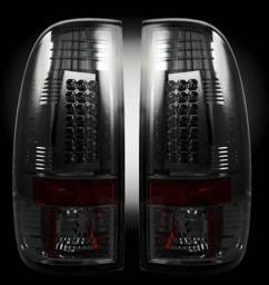 Ford Superduty Recon LED Taillights - Smoked Lens - 264176BK