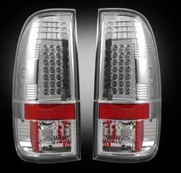 Ford Superduty Recon LED Taillights - Clear Lens - 264176CL