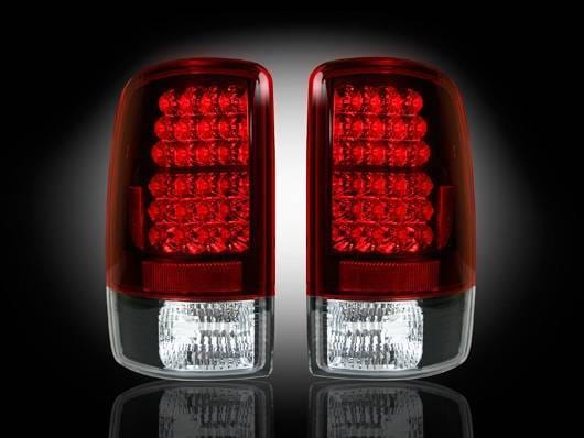 GMC Yukon Recon LED Taillights - Red lens - 264177RD