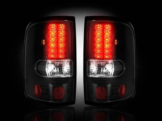 Ford F150 Recon Straight Side LED Taillights - Smoked Lens - 264178BK thumbnail 2