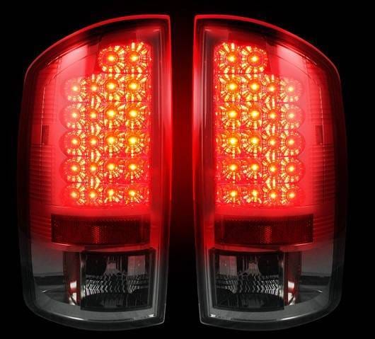 Dodge Ram Recon LED Taillights - Smoked Lens - 264179BK thumbnail 2
