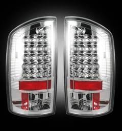 Dodge Ram Recon LED Taillights - Clear Lens - 264179CL