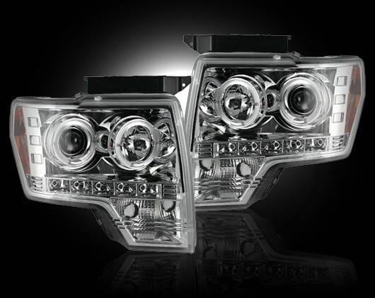 Ford F150 Recon Projector Headlights - 264190CL