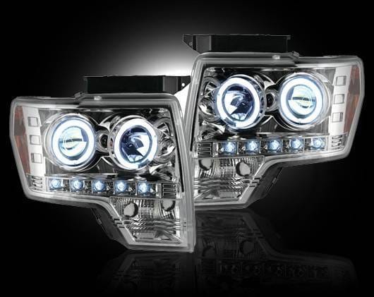 Ford F150 Recon Projector Headlights - 264190CL thumbnail 2