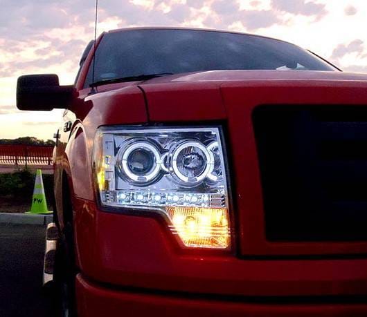 Ford F150 Recon Projector Headlights - 264190CL thumbnail 4