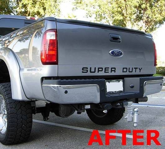 Ford Superduty Recon Raised Logo Emblem Insert - Black - 264181BK thumbnail 3