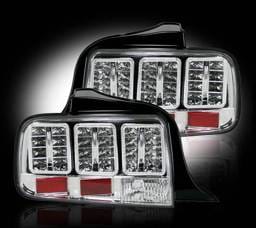 Ford Mustang Recon LED Taillights - 264187CL