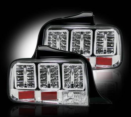 Ford Mustang Recon LED Taillights - 264187CL