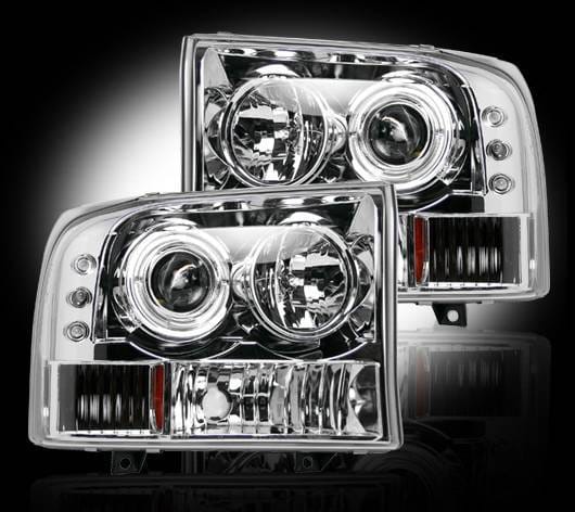 Ford Superduty F350 DRW Recon Projector Headlights - 264192CL