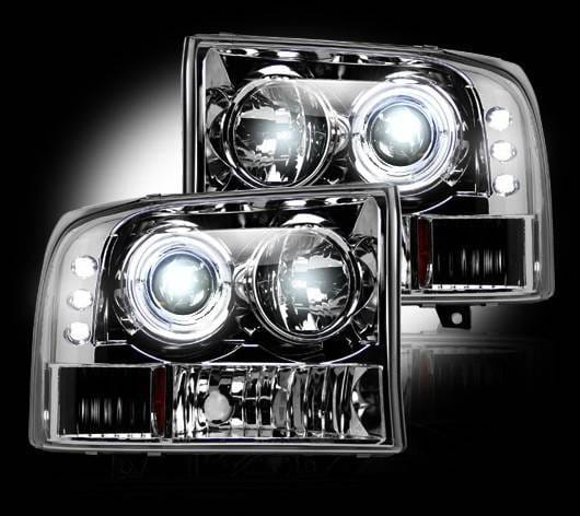 Ford Superduty F350 DRW Recon Projector Headlights - 264192CL thumbnail 2