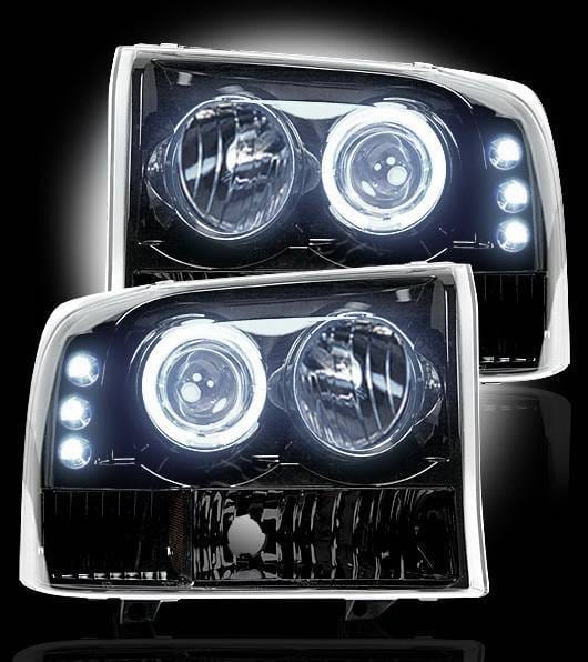 Ford Superduty F250 Recon Projector Headlights - 264192BK thumbnail 2