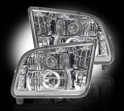Ford Mustang Recon Projector Headlights - 264197CL
