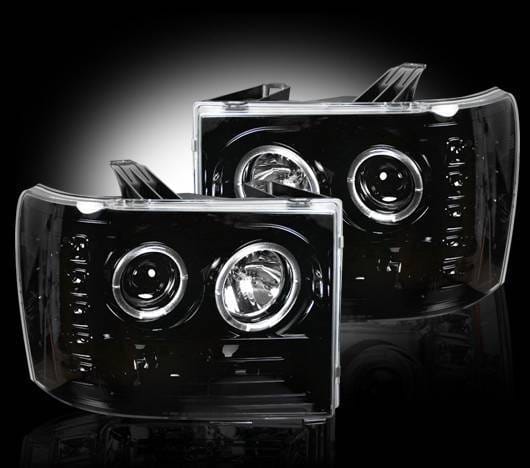 GMC Sierra Recon Projector Headlights - 264271BK