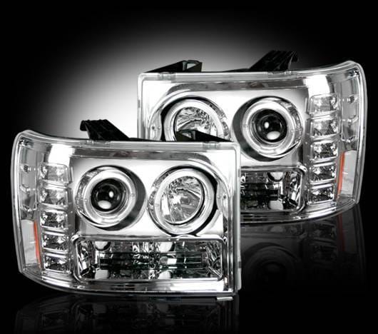 GMC Sierra Recon Projector Headlights - 264271CL