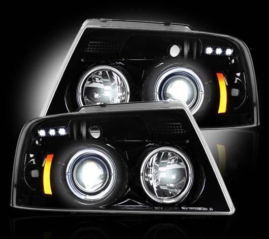 Ford F150 Recon Projector Headlights - 264198BK thumbnail 2
