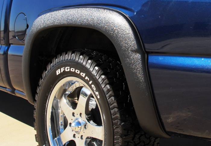 Chevrolet Silverado Prestige Rear Pair SX Street Style Standard Fender Flare Set - SX103SB thumbnail 3