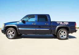 GMC Sierra Prestige Complete SX Street Style Textured Fender Flare Set - SX103T