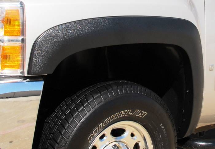 Chevrolet Silverado Prestige Front Pair SX Street Style Textured Fender Flare Set - SX106TA thumbnail 3