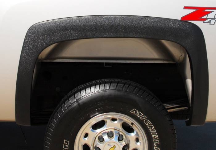 Chevrolet Silverado Prestige Rear Pair SX Street Style Textured Fender Flare Set - SX106TB thumbnail 2