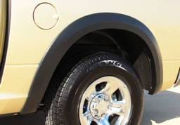 Dodge Ram Prestige Rear Pair SX Street Style Standard Fender Flare Set - SX204SB