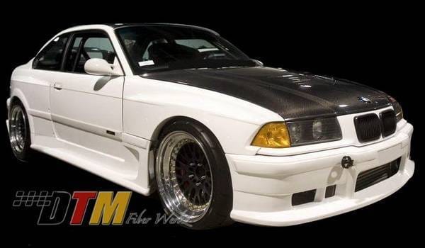 BMW 3 Series 2DR DTM Fiberwerkz DRIFTZ Style Wide Body Kit - E36-DTM-DRIF