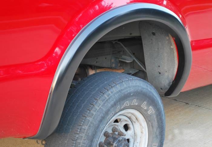 Ford F250 Prestige Rear Pair SX Street Style Standard Fender Flare Set - SX311SB thumbnail 3