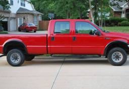 Ford F250 Prestige Complete SX Street Style Textured Fender Flare Set - SX311T