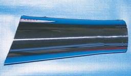 Razzi Fake Exhaust Extension Tip Kit - Stainless Steel Cone Shaped - 414-2SS-MV6