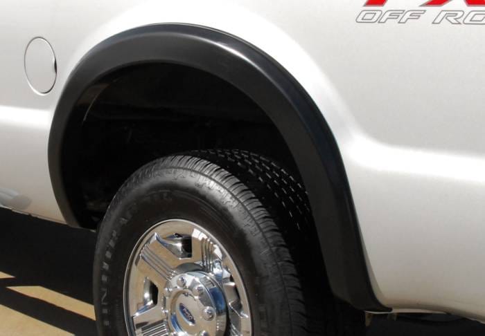 Ford F350 Prestige Rear Pair SX Street Style Standard Fender Flare Set - SX313SB