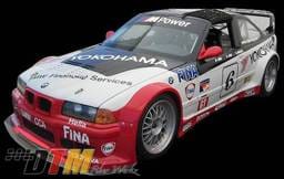 BMW 3 Series DTM Fiberwerkz GTR Race Style Widebody Kit - E36 GTR Race