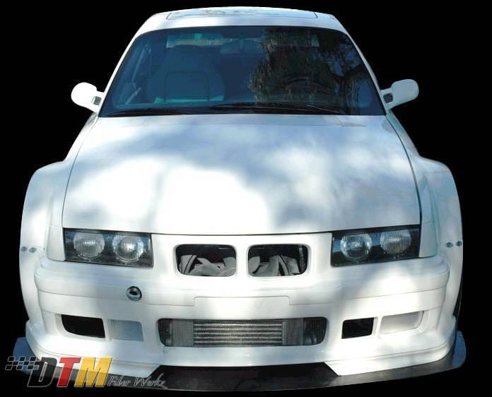 BMW 3 Series DTM Fiberwerkz GTR Race Style Widebody Kit - E36 GTR Race thumbnail 3