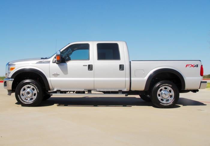 Ford F250 Prestige Complete SX Street Style Standard Fender Flare Set - SX314S