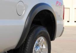 Ford F250 Prestige Rear Pair SX Street Style Textured Fender Flare Set - SX313TB