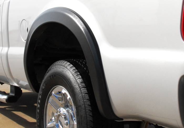 Ford F350 Prestige Rear Pair SX Street Style Textured Fender Flare Set - SX313TB thumbnail 3