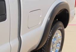 Ford F250 Prestige Rear Pair SX Street Style Standard Fender Flare Set - SX314SB