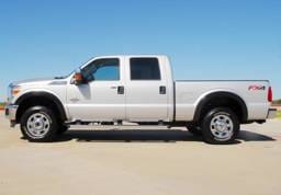 Ford F350 Prestige Complete SX Street Style Textured Fender Flare Set - SX314T