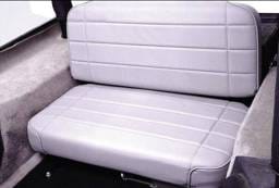 Jeep CJ Rampage Standard Rear Seat - Grey Denim - 508011N