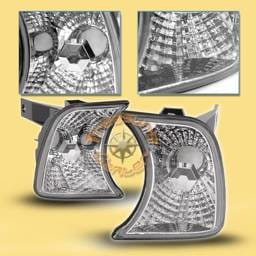 Euro clear Corner Lights - Chrome
