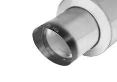 Subaru WRX Remus Rear Silencer - Polished with Exhaust Tip - Round - 846100 8598B