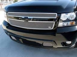Chevrolet Avalanche MX Series Black Bumper Insert Grille - 2PC - CHE-1508-B