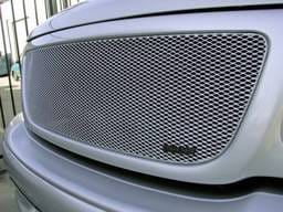 Ford F150 MX Series Silver Upper Grille - FOR-1302-S