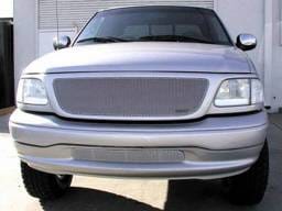 Ford Expedition MX Series Silver Bumper Insert Grille - FOR-1304-S