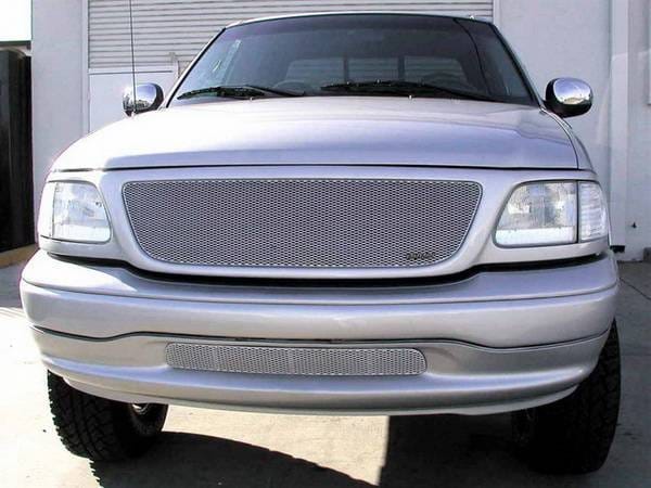 Ford Expedition MX Series Silver Bumper Insert Grille - FOR-1304-S