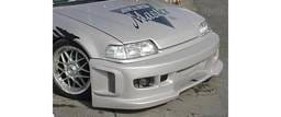 Honda CRX Sense Black Widow Front Bumper - BW-21F